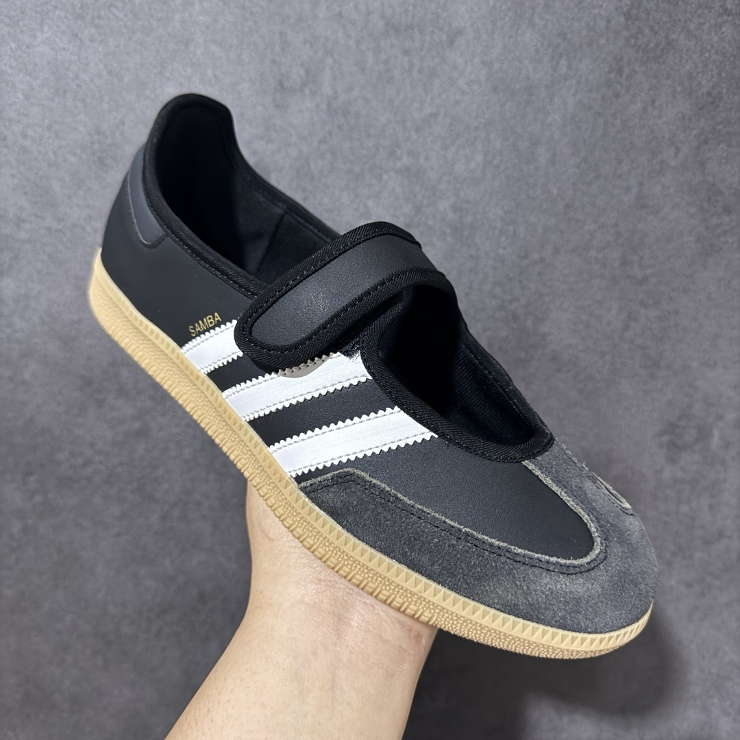 图片[3]-【公司级】阿迪达斯/三叶草Adidas Originals Samba OG Jane 桑巴舞玛丽珍系列复古魔术贴德训足球风百搭低帮休闲运动板鞋 JQ6445 尺码：35 36 36.5 37 38 38.5 39 40 40.5 41-选品中心