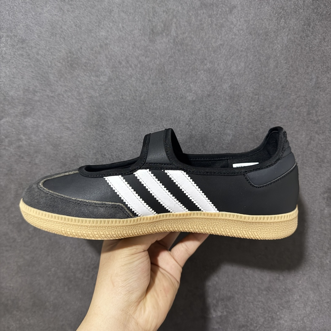 图片[2]-【公司级】阿迪达斯/三叶草Adidas Originals Samba OG Jane 桑巴舞玛丽珍系列复古魔术贴德训足球风百搭低帮休闲运动板鞋 JQ6445 尺码：35 36 36.5 37 38 38.5 39 40 40.5 41-选品中心