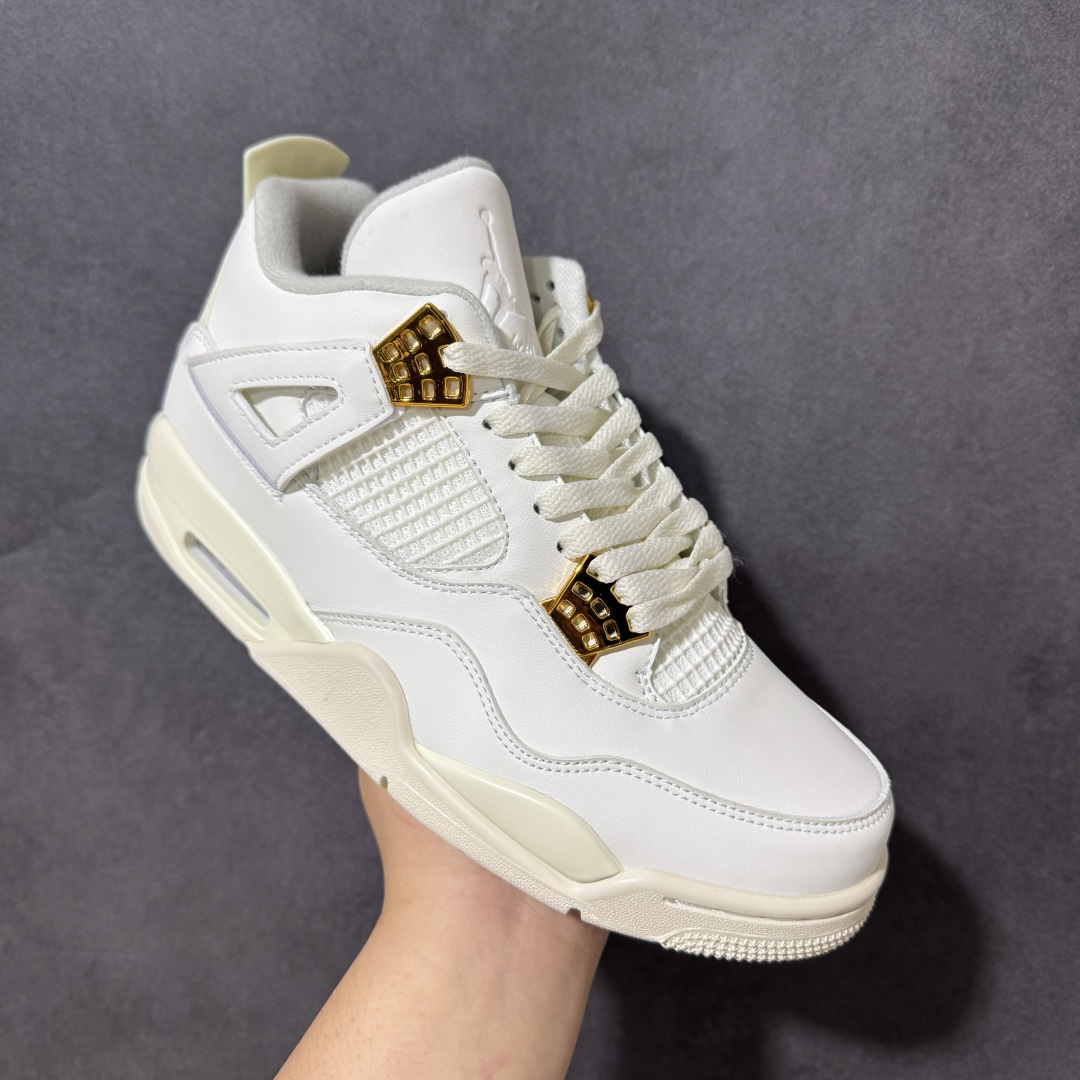 图片[3]-【公司级】Air Jordan AJ4 Retro 原楦原纸板同源开发 完美呈现乔4的版型 内侧正确双色网格 还原细节 正确气垫颜色 正确网格工艺 正确拉帮工艺 全鞋原装材料制作 原档案原模具打造 货号：AQ9129-170 尺码：36-46带半码-选品中心