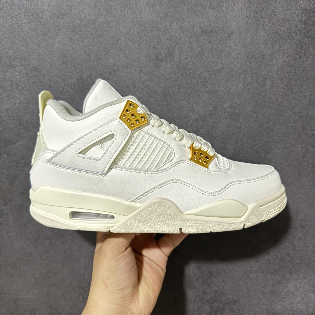 【公司级】Air Jordan AJ4 Retro 原楦原纸板同源开发 完美呈现乔4的版型 内侧正确双色网格 还原细节 正确气垫颜色 正确网格工艺 正确拉帮工艺 全鞋原装材料制作 原档案原模具打造 货号：AQ9129-170 尺码：36-46带半码-选品中心