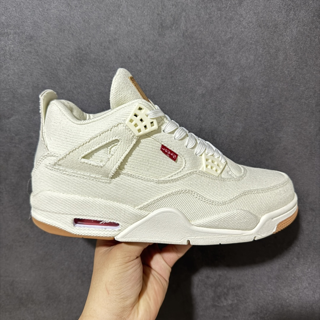 【公司级】Air Jordan AJ4 Retro 原楦原纸板同源开发 完美呈现乔4的版型 内侧正确双色网格 还原细节 正确气垫颜色 正确网格工艺 正确拉帮工艺 全鞋原装材料制作 原档案原模具打造 货号：AO2571-100 尺码：36-46带半码-选品中心