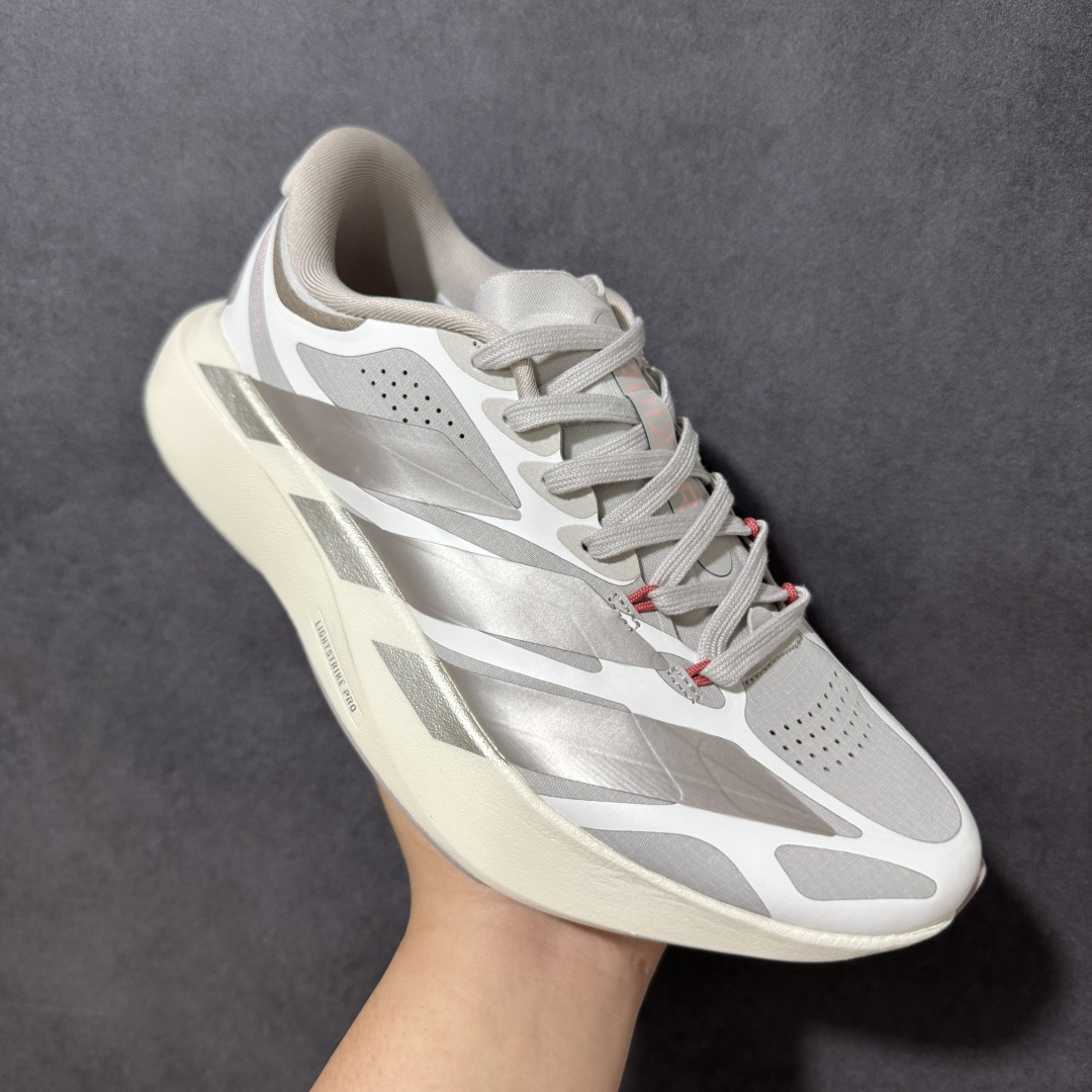 图片[3]-【公司级】Adidas Adizero Evo SL EXO 阿迪达斯 舒适百搭防滑耐磨 低帮 休闲跑步鞋 中底配置方面搭载全掌Lightstrike Pro 鞋面采用透气网面 契合日常训练鞋的定位 外底给到了橡胶 更加防滑耐磨 货号：KI4789 尺码：36 36.5 37 38 38.5 39 40 40.5 41 42 42.5 43 44 45-选品中心