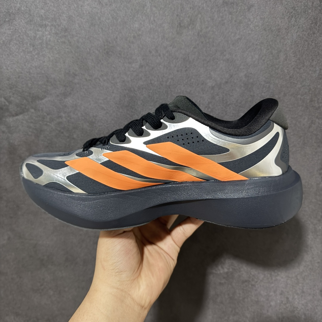 图片[2]-【公司级】Adidas Adizero Evo SL EXO 阿迪达斯 舒适百搭防滑耐磨 低帮 休闲跑步鞋 中底配置方面搭载全掌Lightstrike Pro 鞋面采用透气网面 契合日常训练鞋的定位 外底给到了橡胶 更加防滑耐磨 货号：KI4766 尺码：36 36.5 37 38 38.5 39 40 40.5 41 42 42.5 43 44 45-选品中心