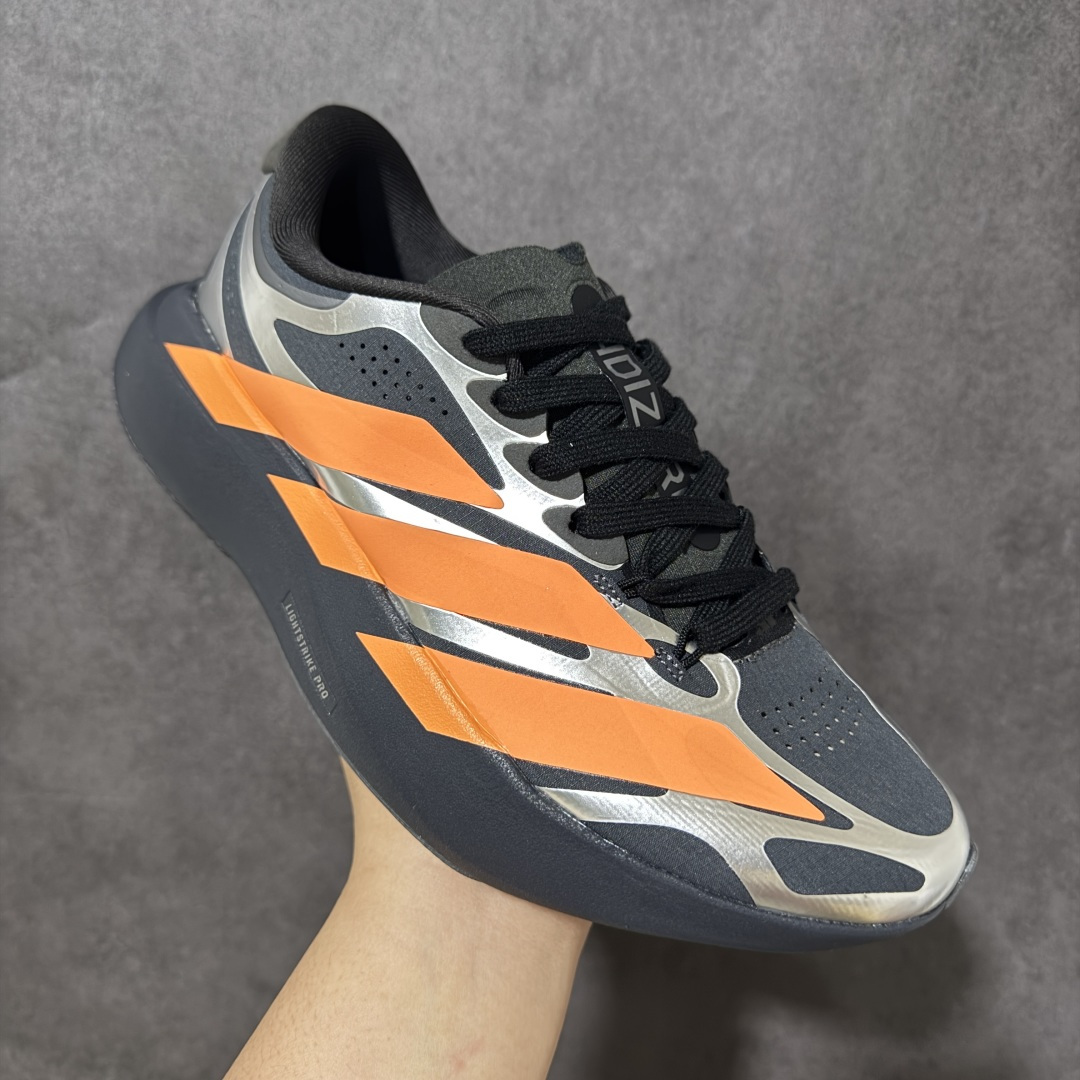 图片[3]-【公司级】Adidas Adizero Evo SL EXO 阿迪达斯 舒适百搭防滑耐磨 低帮 休闲跑步鞋 中底配置方面搭载全掌Lightstrike Pro 鞋面采用透气网面 契合日常训练鞋的定位 外底给到了橡胶 更加防滑耐磨 货号：KI4766 尺码：36 36.5 37 38 38.5 39 40 40.5 41 42 42.5 43 44 45-选品中心