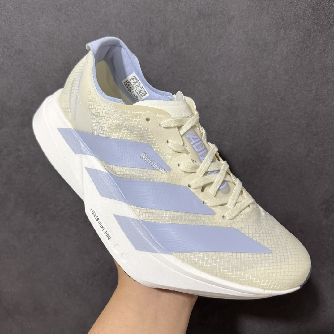 图片[3]-【公司级】Adidas Adizero Evo SL EXO 阿迪达斯 舒适百搭防滑耐磨 低帮 休闲跑步鞋 中底配置方面搭载全掌Lightstrike Pro 鞋面采用透气网面 契合日常训练鞋的定位 外底给到了橡胶 更加防滑耐磨 货号：JS1889 尺码：36 36.5 37 38 38.5 39 40 40.5 41 42 42.5 43 44 45-选品中心