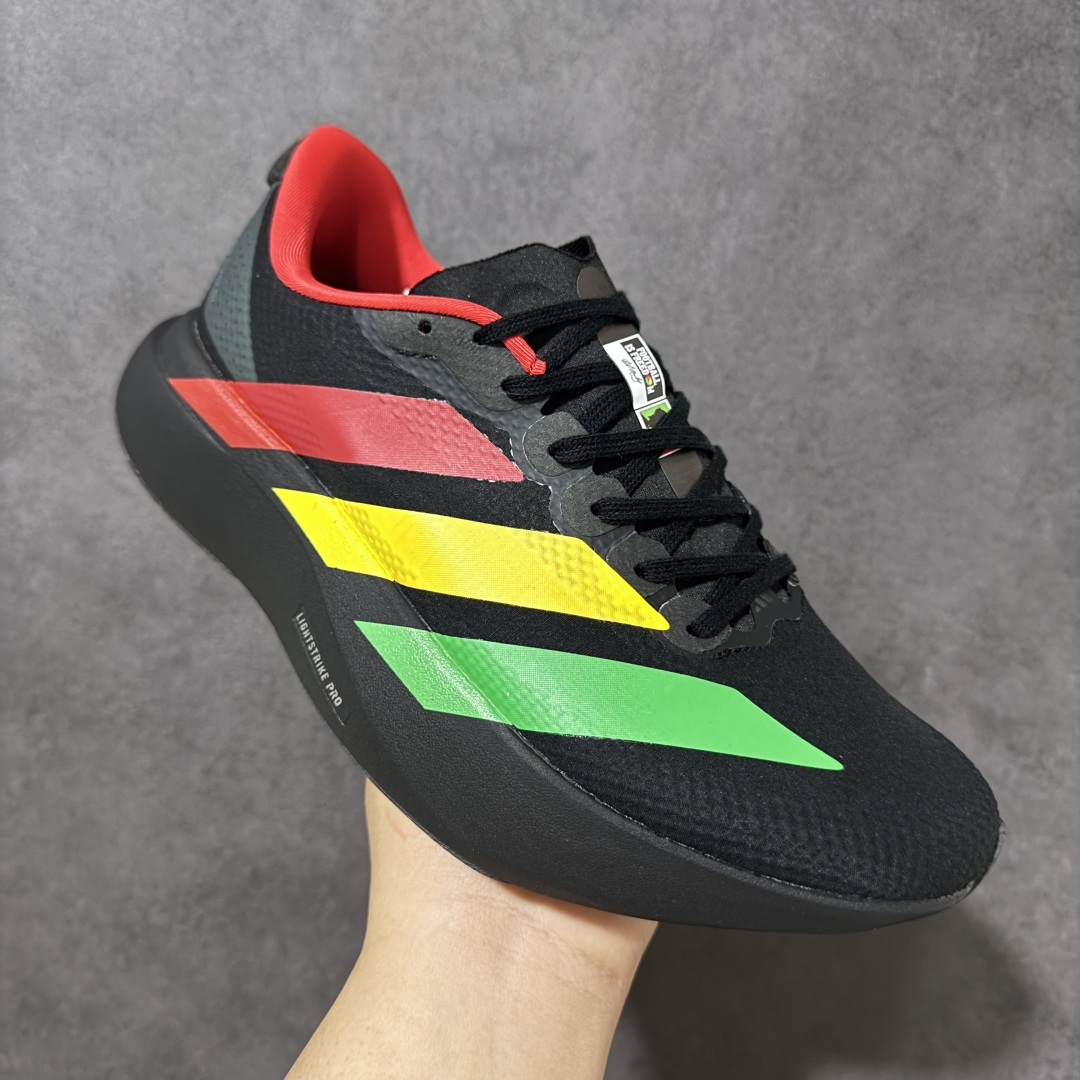 图片[3]-【公司级】Adidas Adizero Evo SL EXO 阿迪达斯 舒适百搭防滑耐磨 低帮 休闲跑步鞋 中底配置方面搭载全掌Lightstrike Pro 鞋面采用透气网面 契合日常训练鞋的定位 外底给到了橡胶 更加防滑耐磨 货号：KJ6160 尺码：36 36.5 37 38 38.5 39 40 40.5 41 42 42.5 43 44 45-选品中心