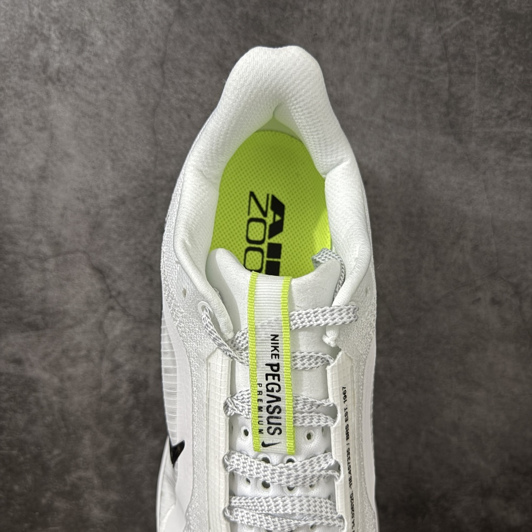 图片[8]-【纯原S版】Nike Pegasus Premium SE 舒适百搭减震防滑耐磨透气 低帮跑步鞋 简约又不失活力，上脚超吸睛。  它不仅颜值高，性能更是一绝！  全掌气垫科技，减震防滑超耐磨，每一步都能感受到强劲回弹，给双脚舒适支撑。  透气鞋面，跑步时双脚也能自由呼吸。    #独家原包 原底原料 开模打造  #原厂鞋标 高精密准度  #原楦原纸板开发 匹配原版98%以上  #后跟弧度 正确呈现  #原厂皮料 质感无敌  #皮料切割干净 无任何毛边 清洁度细节完美  货号：HQ2592-105  尺码：35.5-46-选品中心