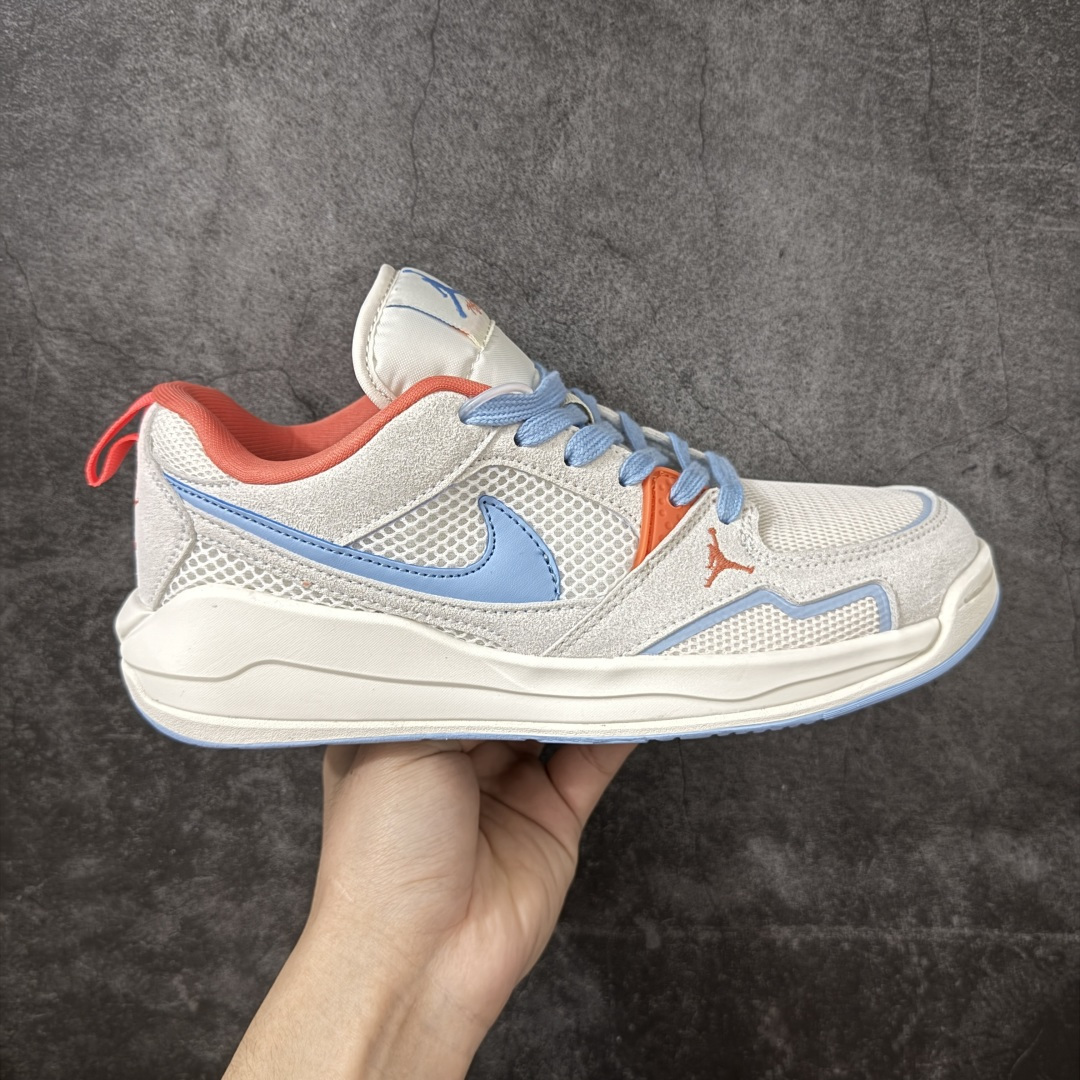 【N版纯原】Jordan CMFT Era 白蓝红 HJ6778-100 舒适简约低帮运动鞋 实拍首发 鞋面大面积的网眼透气性拉满 中底的大面积泡棉超级舒适 尺码：36 36.5 37 38.5 39 40 40.5 41 42 42.5 43 44 44.5 45-选品中心