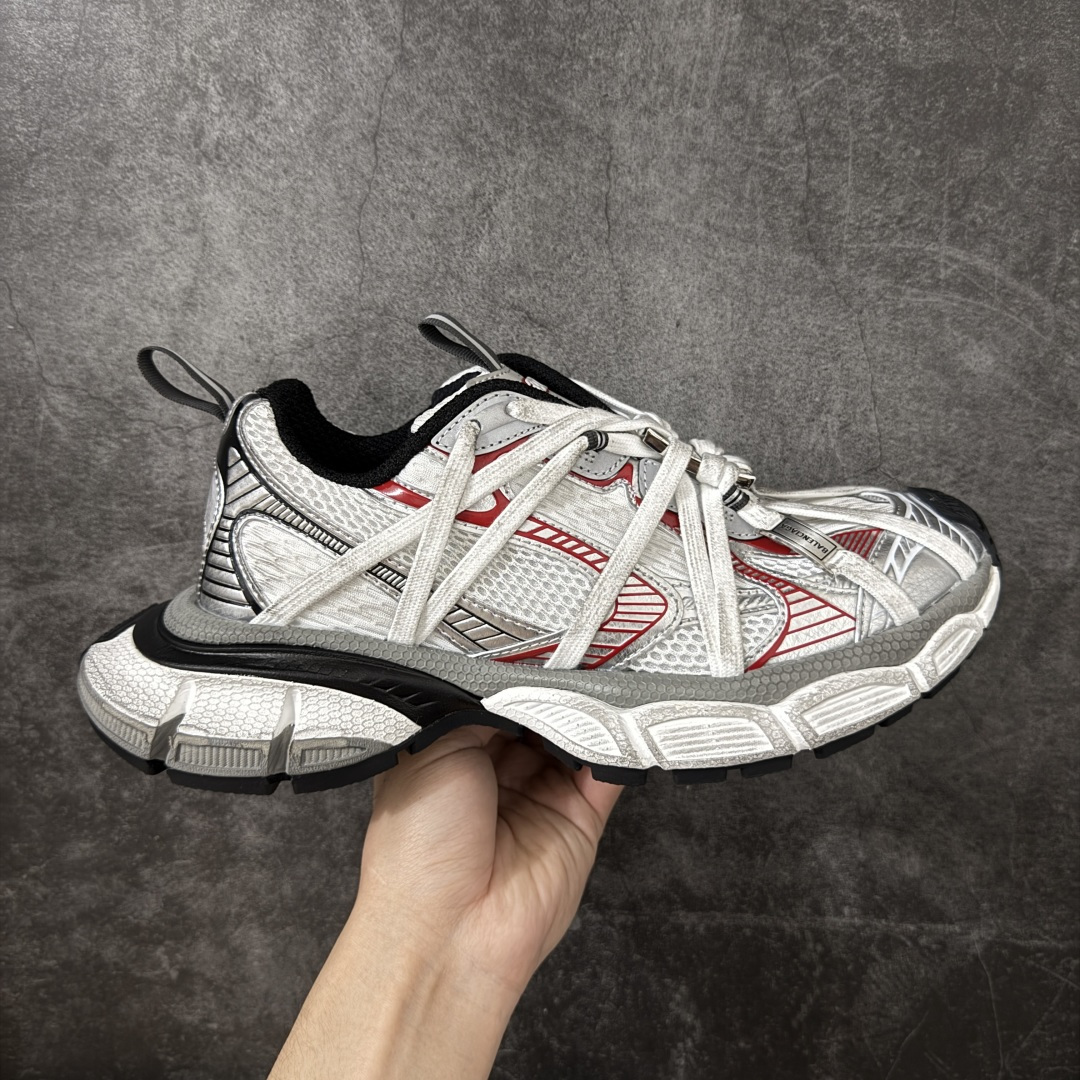 【XA版】巴黎3XL 蜘蛛侠绑带 Balenciaga巴黎世家 24ss 绑带做旧款 巴黎十代网眼潮流百搭低帮老爹鞋 慢工出细活 出货即最强 皮料钢丝纹高频工艺 整体鞋面及大底做旧 网眼破坏磨毛效果 各个方面均无可挑剔 尺码：35-46 偏大一码 建议比正常运动鞋买小一号-选品中心