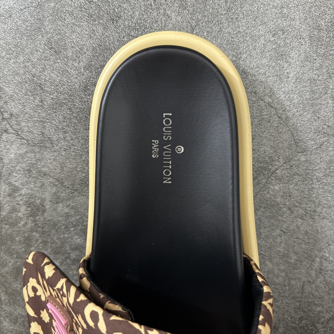 图片[7]-【广东礼盒版本】LOUIS VUITTON | 路易威登2024 𝐬𝐬💛春夏最新爆款魔术贴系列 情侣款厚底拖鞋 原版全套礼盒包装 鞋面：LV进口5D打印花布，牛皮内里 大底：原版开模大底 尺码： 35-44-选品中心