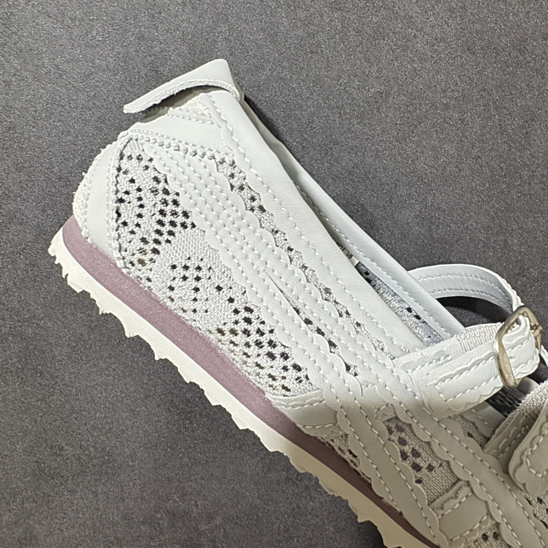 图片[7]-【公司级】Onitsuka Tiger鬼塚虎 MEXICO 66 TGRS 织物 蕾丝时尚舒适芭蕾 玛丽珍鞋 女 1182A705-020 尺码：36-41.5-选品中心