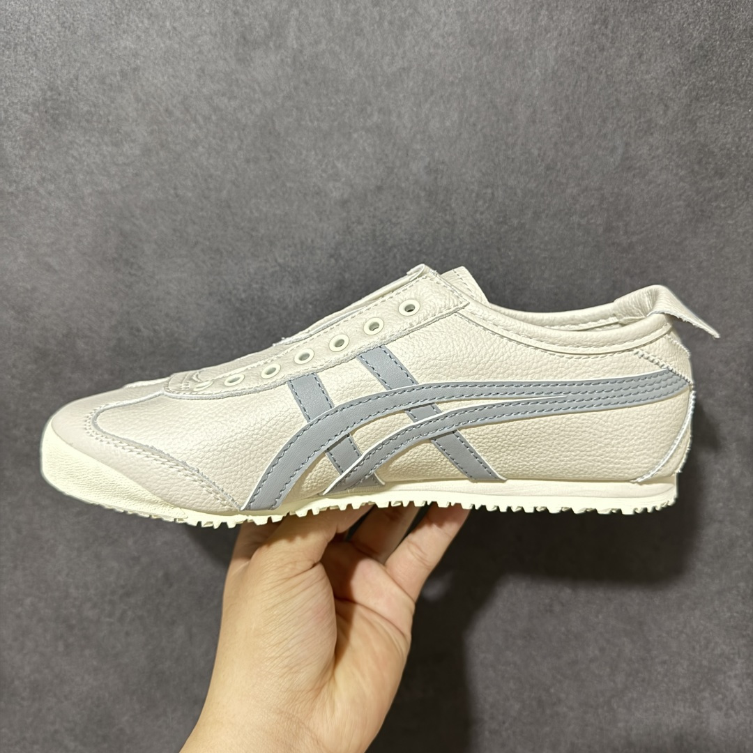 图片[2]-支持货 【公司级】Onitsuka Tiger MEXICO 66 百搭单品 板鞋 Onitsuka Tiger MEXICO 66 Slip-on 鬼塚虎米灰 货号：1183B815-200 尺码：36 37 37.5 38 39 39.5 40 41 42 42.5 43.5 44 45-选品中心
