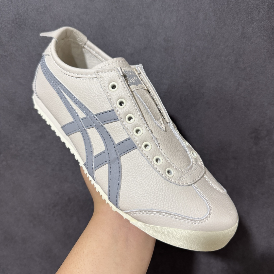 图片[3]-支持货 【公司级】Onitsuka Tiger MEXICO 66 百搭单品 板鞋 Onitsuka Tiger MEXICO 66 Slip-on 鬼塚虎米灰 货号：1183B815-200 尺码：36 37 37.5 38 39 39.5 40 41 42 42.5 43.5 44 45-选品中心