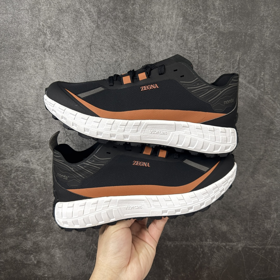 支持支持外贸专供ZEGNA x Norda 诺达 001 Sneaker0111 杰尼亚联名 网面越野跑