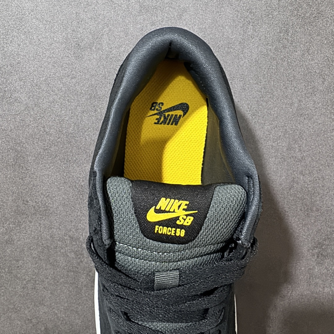 图片[6]-【公司级】Nike SB Force 58 硫化杯底 传统篮球风格板鞋 Nike SB Force 58 男/女滑板鞋采用包边设计 经久耐穿 硫化结构则有效提升灵活性 穿上这款创意力作 助你耀动街头 采用帆布和翻毛皮组合材料 融入打孔设计 为你打造彰显经典篮球风范的整体造型 货号：DV5477-009 尺码：36 36.5 37.5 38 38.5 39 40 40.5 41 42 42.5 43 44 45-选品中心