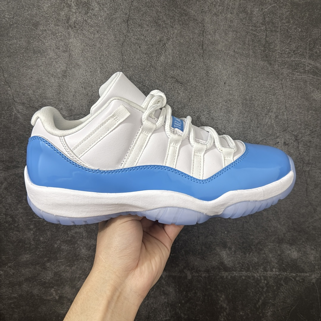 【原厂版】Air Jordan 11 Retro AJ11复刻白蓝 货号：FV5104-100   原楦原档案数据开模打造 原厂中底拉帮钢印 原厂漆皮 防冻不开裂 头层皮料 原装鞋撑 水晶大底正确色度色泽 原楦原数据刺绣 原厂车缝走线及对位 毫厘不差 飞人logo采用原数据电脑刺绣 原装正品碳纤维真实碳板 增强抗扭 原内标 原盒标 正确官方原盒 原厂防氧化水晶外底 原厂配套厂全掌solo气垫 尺码：40 40.5 41 42 42.5 43 44 44.5 45 46 47.5 48.5-选品中心