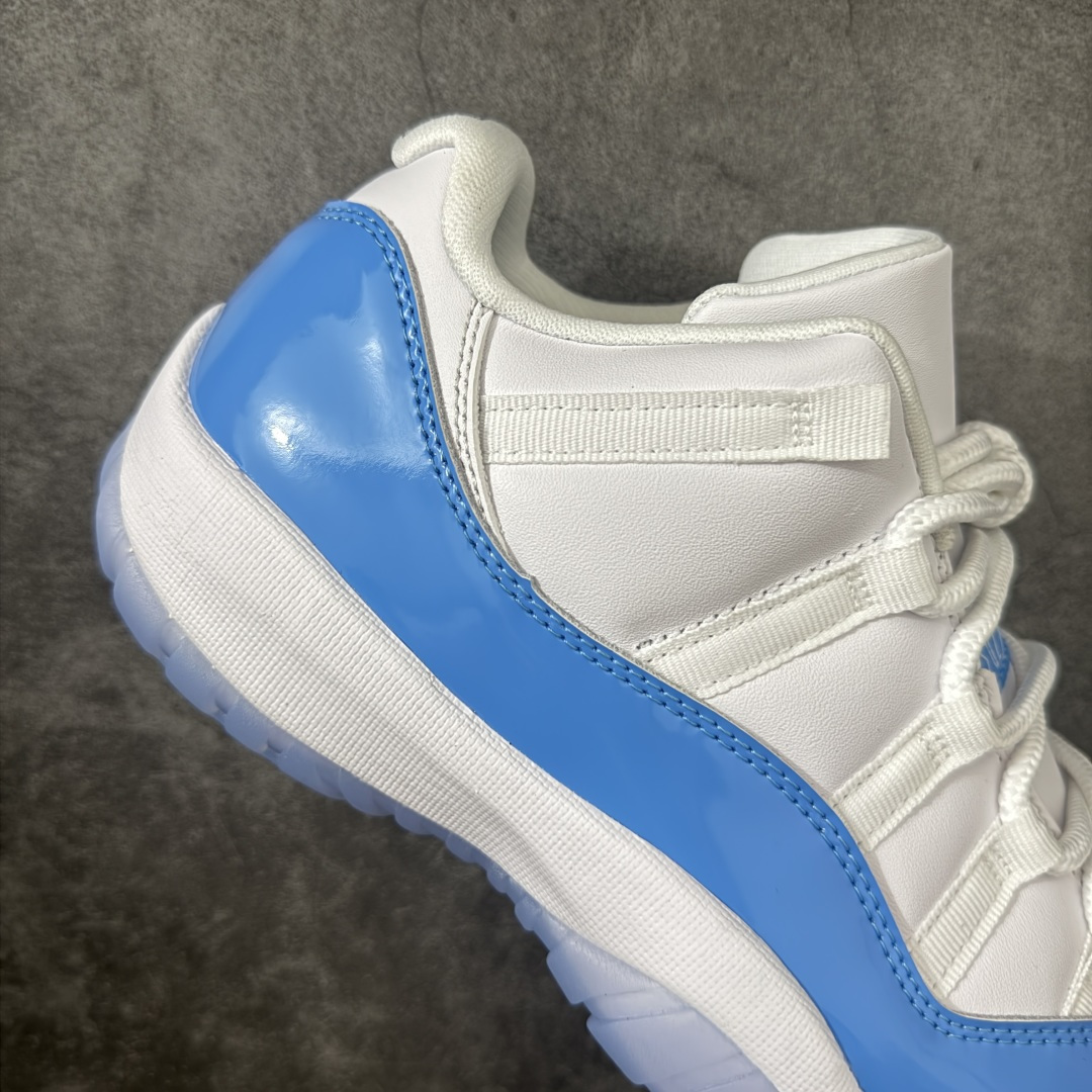 图片[7]-【原厂版】Air Jordan 11 Retro AJ11复刻白蓝 货号：FV5104-100   原楦原档案数据开模打造 原厂中底拉帮钢印 原厂漆皮 防冻不开裂 头层皮料 原装鞋撑 水晶大底正确色度色泽 原楦原数据刺绣 原厂车缝走线及对位 毫厘不差 飞人logo采用原数据电脑刺绣 原装正品碳纤维真实碳板 增强抗扭 原内标 原盒标 正确官方原盒 原厂防氧化水晶外底 原厂配套厂全掌solo气垫 尺码：40 40.5 41 42 42.5 43 44 44.5 45 46 47.5 48.5-选品中心