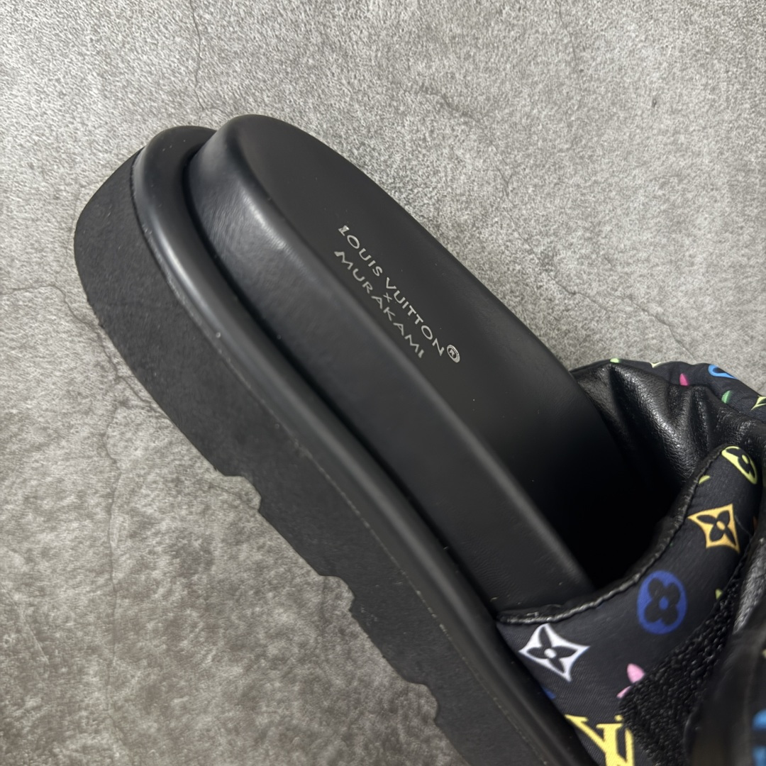 图片[8]-【广东礼盒版本】LOUIS VUITTON | 路易威登2024 𝐬𝐬💛春夏最新爆款魔术贴系列 情侣款厚底拖鞋 原版全套礼盒包装 鞋面：LV进口5D打印花布，牛皮内里 大底：原版开模大底 尺码： 35-44-选品中心