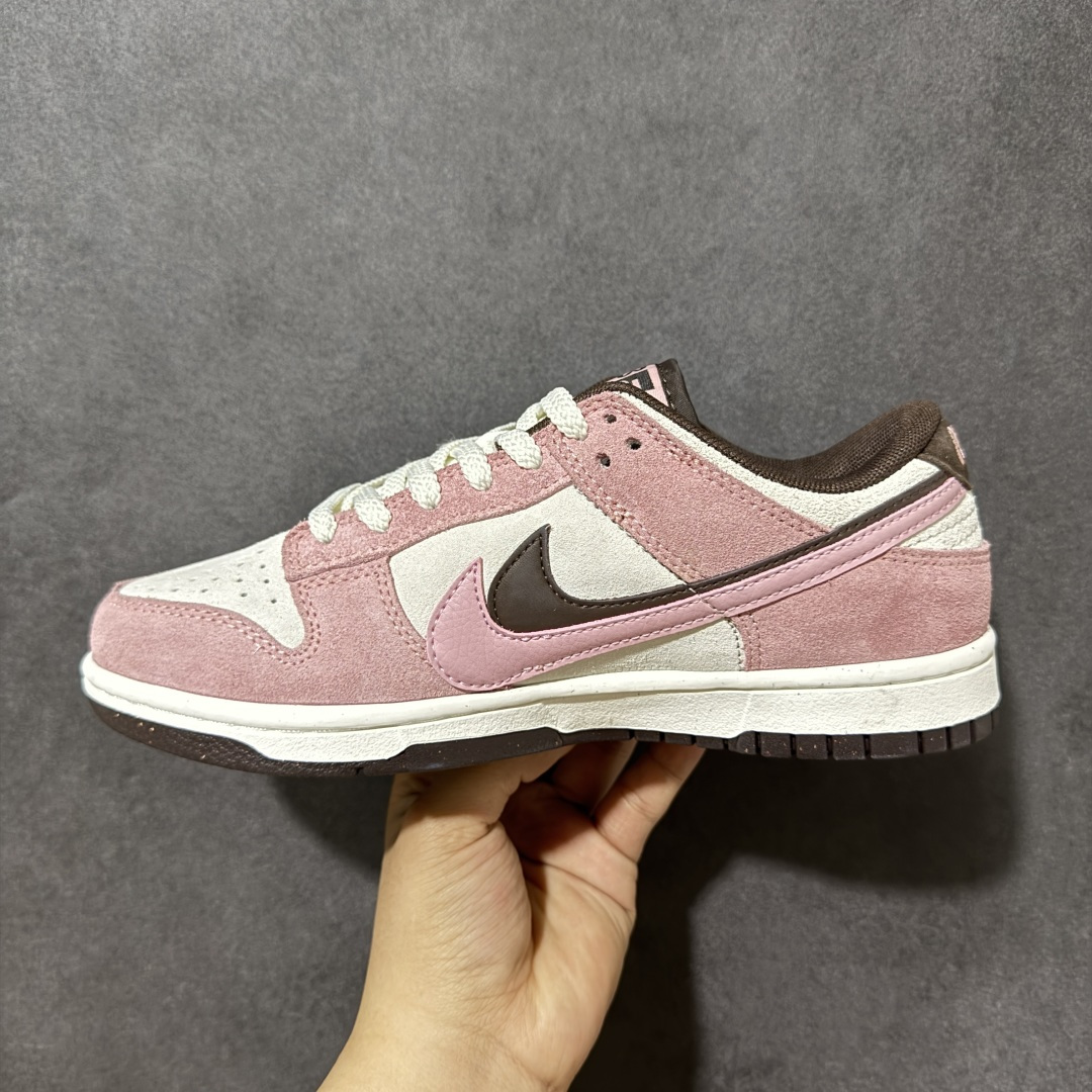 图片[2]-【YC版本】Nike Dunk Low Double Swoosh 粉色 货号：HV1799-161 尺码：35.5 36 36.5 37 37.5 38 38.5 39 40-选品中心