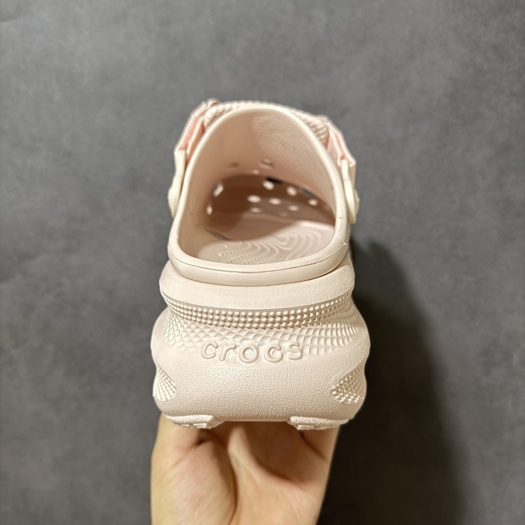 图片[4]-【公司级】Crocs new crush clog 卡骆驰休闲沙滩洞洞拖鞋凉鞋 213448-6UR 透明防水袋包装 尺码：34-40 M3-M7-选品中心