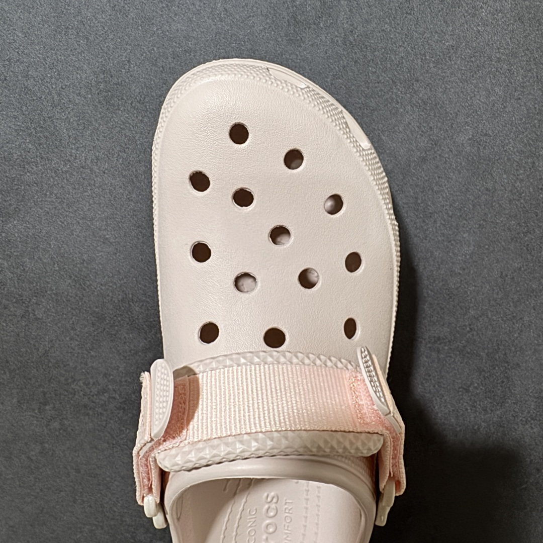 图片[5]-【公司级】Crocs new crush clog 卡骆驰休闲沙滩洞洞拖鞋凉鞋 213448-6UR 透明防水袋包装 尺码：34-40 M3-M7-选品中心