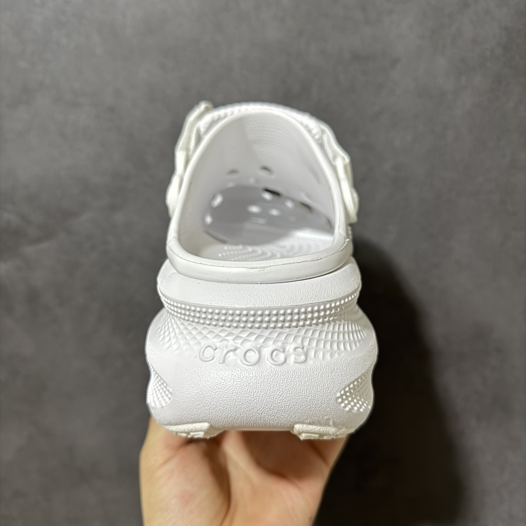 图片[4]-【公司级】Crocs new crush clog 卡骆驰休闲沙滩洞洞拖鞋凉鞋 213448-100 透明防水袋包装 尺码：34-40 M3-M7-选品中心