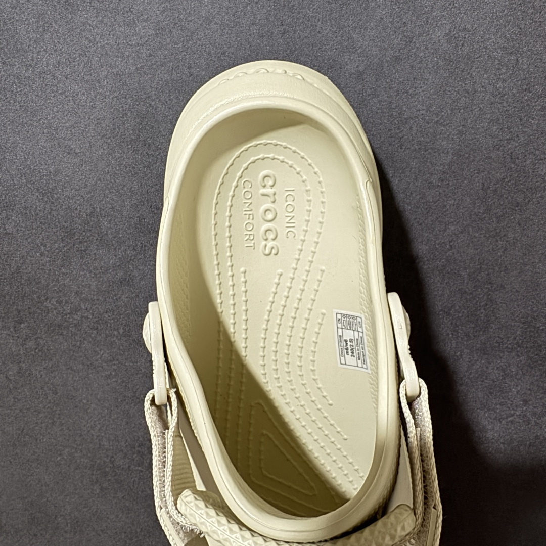 图片[6]-【公司级】Crocs new crush clog 卡骆驰休闲沙滩洞洞拖鞋凉鞋 213448-2Y2 透明防水袋包装 尺码：34-40 M3-M7-选品中心