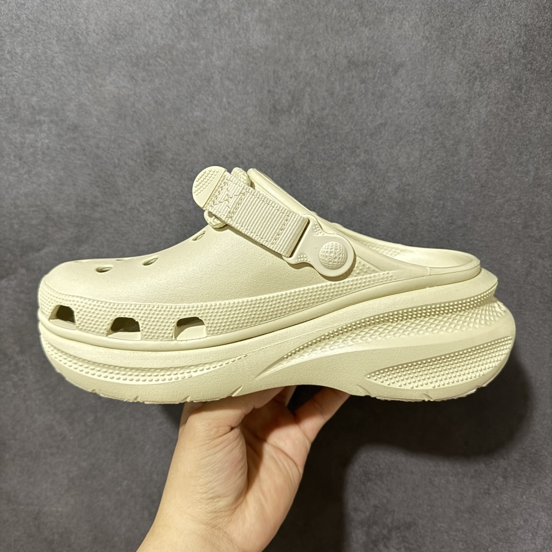 图片[2]-【公司级】Crocs new crush clog 卡骆驰休闲沙滩洞洞拖鞋凉鞋 213448-2Y2 透明防水袋包装 尺码：34-40 M3-M7-选品中心