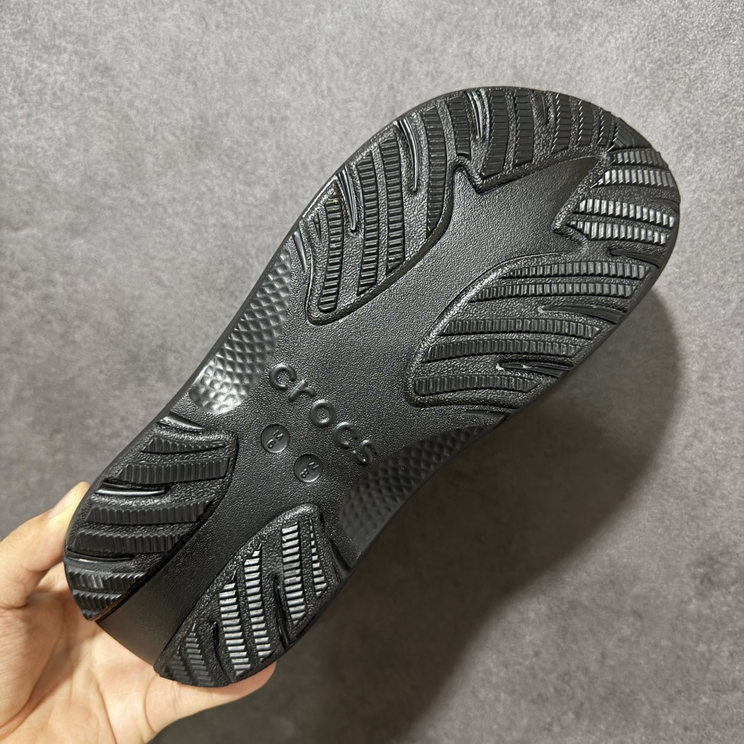 图片[9]-【公司级】Crocs new crush clog 卡骆驰休闲沙滩洞洞拖鞋凉鞋 213448-001 透明防水袋包装 尺码：34-40 M3-M7-选品中心