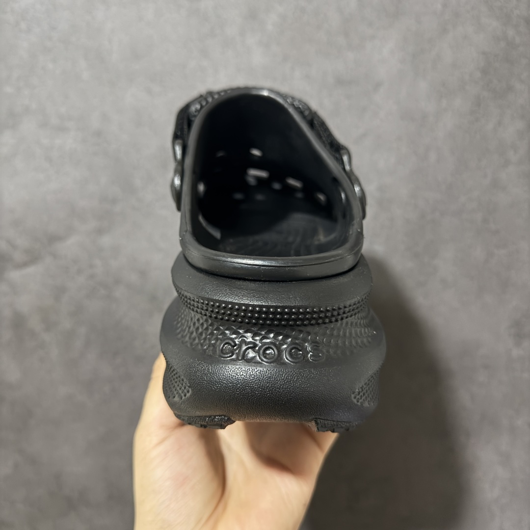 图片[4]-【公司级】Crocs new crush clog 卡骆驰休闲沙滩洞洞拖鞋凉鞋 213448-001 透明防水袋包装 尺码：34-40 M3-M7-选品中心