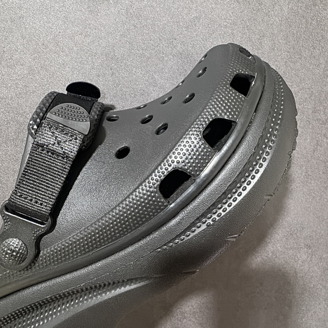 图片[8]-【公司级】Crocs new crush clog 卡骆驰休闲沙滩洞洞拖鞋凉鞋 213448-001 透明防水袋包装 尺码：34-40 M3-M7-选品中心