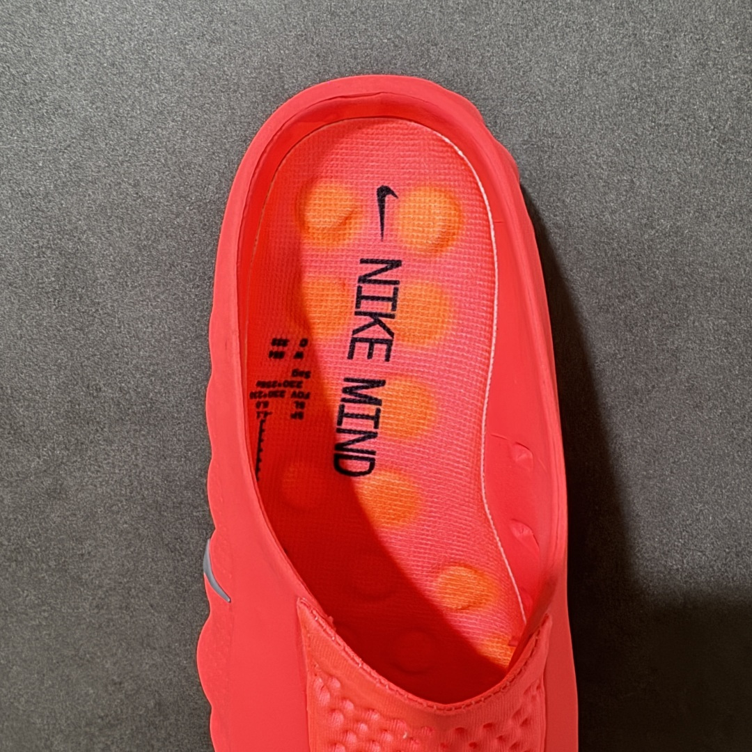 图片[6]-【纯原V版】Nike Mind 001 神经科学足底按摩拖鞋 包头拖鞋HQ4307-600  纯原1：1 从神经科学中汲取灵感 鞋面采用穿孔透气织物材质 鞋底22个独立泡棉节点 科技感满满。  尺码：36-47.5 偏小1-2码数-选品中心