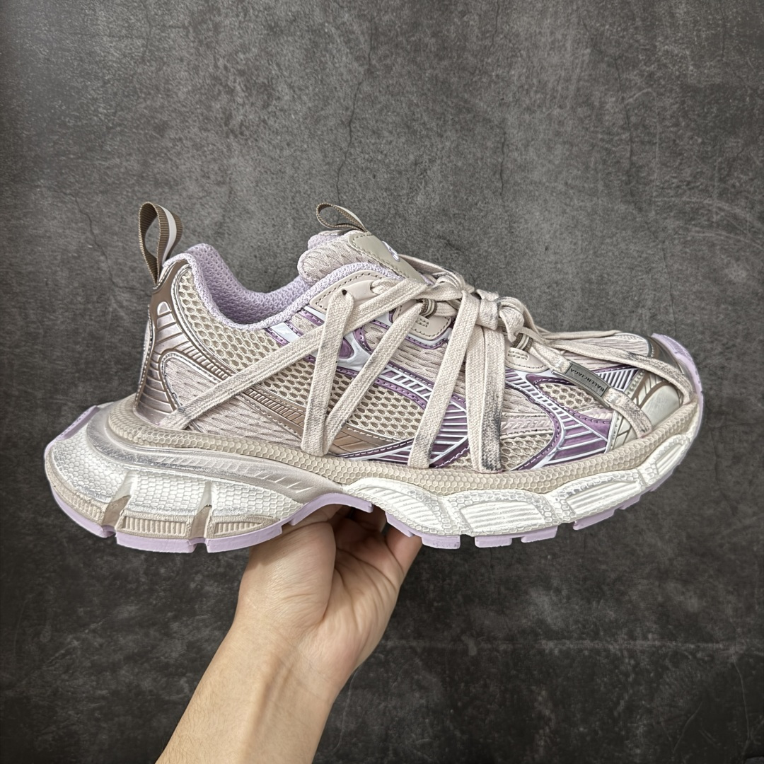 【VG版】Balenciaga 巴黎世家 3XL 绑带新款B扣蜘蛛侠 做旧 老爹鞋 全网此配色首家出货 配件齐全 原厂组合大底 原厂鞋面 做旧细节见高清实拍 该有的材料配置、做工工艺和配套配件全部拉满 尺码：35 36 37 38 39 40 41 42 43 44 45 46-选品中心