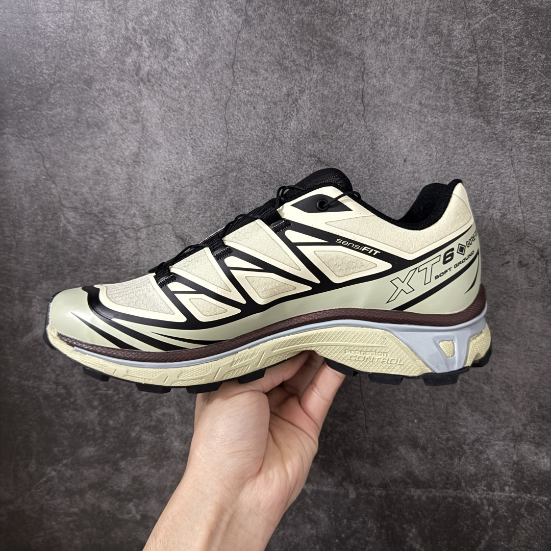 图片[2]-【外贸S版】 Salomon XT-6 GTX 防水款新配色 萨洛蒙复古潮流户外机能登山跑鞋 492022 此版实测试不防水 纯原外贸平台特供订单 最大做到46码 真尺码带半码 全套原纸板楦头开发 原汁原味完美版型 原档数据独家私模五层组合大底 原装Ortholite轻量化鞋垫 原厂TPU锁扣 进口港宝加持 后跟自然饱满 还原公司包裹性 尺码：36 36.5 37.5 38 38.5 39 40 40.5 41 42 42.5 43 44 44.5 45 46-选品中心