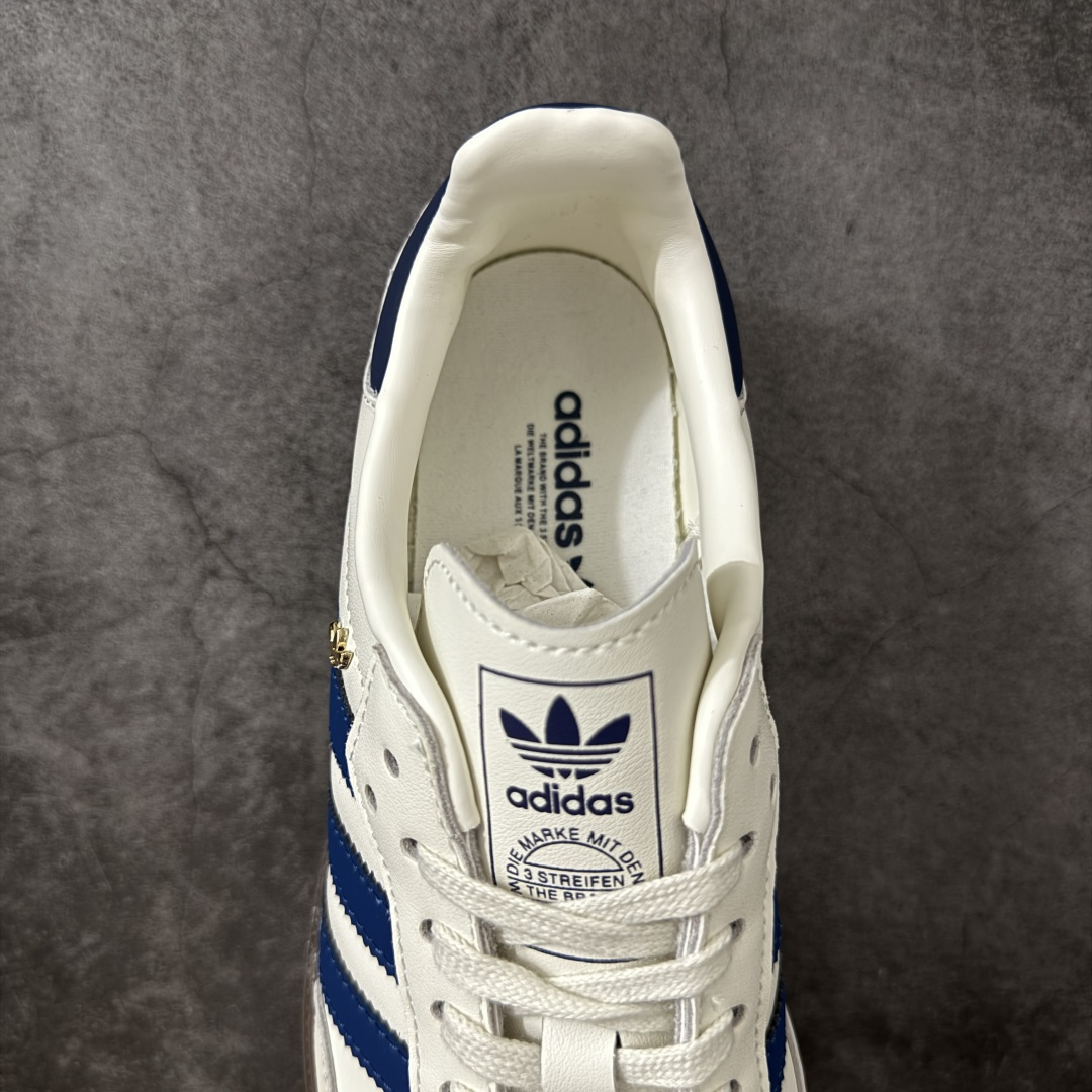 图片[8]-【纯原HZ版】Adidas Originals Samba白蓝 桑巴舞系列绅士德训足球风百搭低帮休闲运动板鞋 货号：IH6627 尺码：35.5-45-选品中心