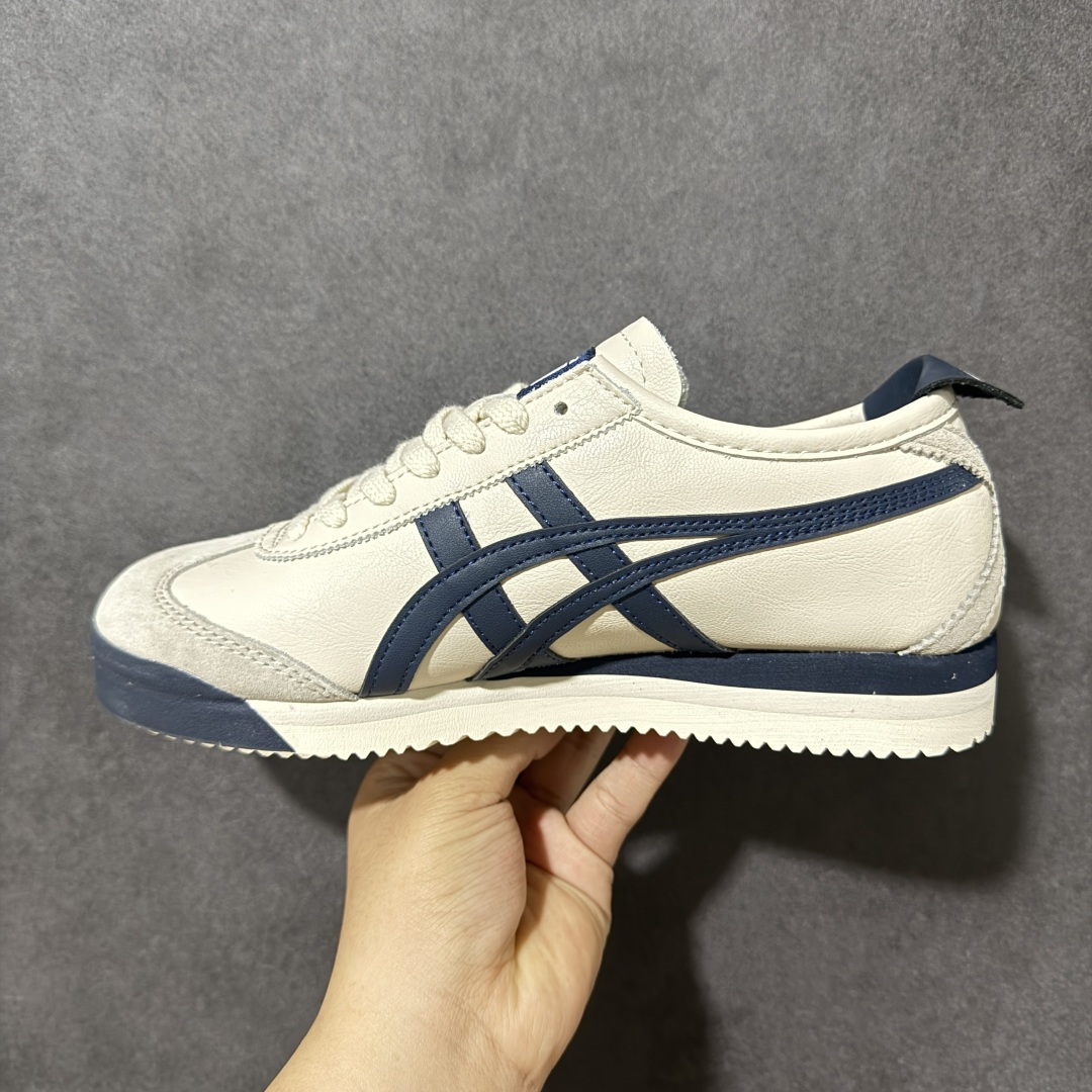 图片[2]-【公司级】Onitsuka Tiger MEXICO 66 PF 鬼冢虎 低帮减震支撑低邦运动休闲鞋 货号：1183C612-200 尺码：36-45-选品中心