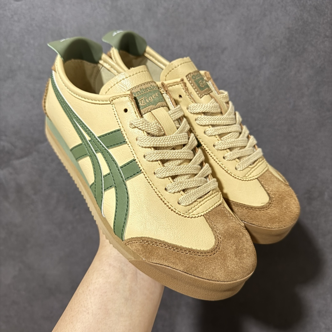 【公司级】Onitsuka Tiger MEXICO 66 PF 鬼冢虎 低帮减震支撑低邦运动休闲鞋 货号：1183C621-201 尺码：36-45-选品中心