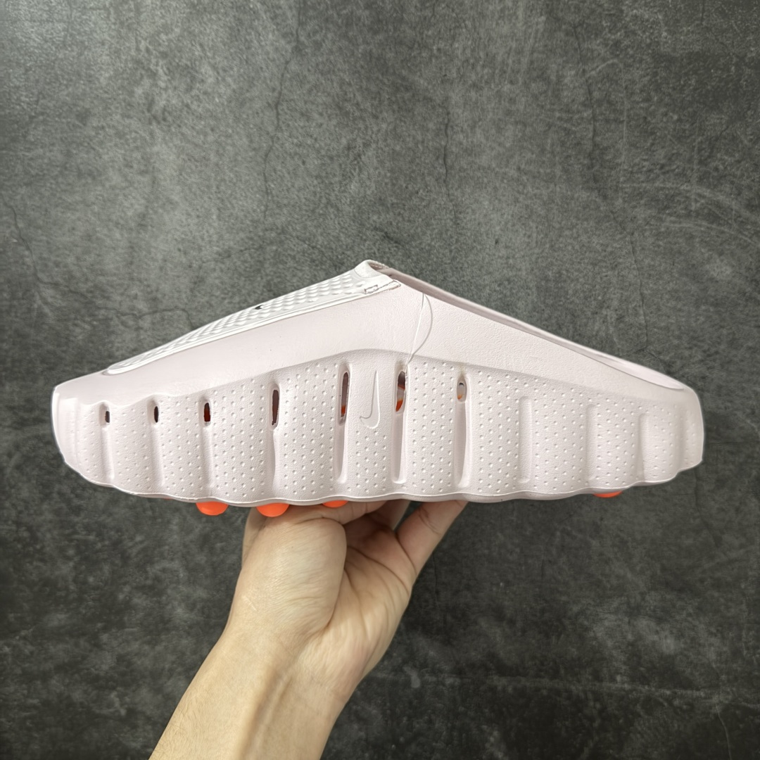 图片[2]-【XP纯原】Nike Mind 001 神经科学足底按摩包头拖鞋 晶洞黑蓝 HQ4307-400 同源ZP原材 匠心打造 🔹原厂MD一体发泡大底：全套原模开版，渐变雾面哑光喷漆，柔软回弹和ZP完全一致。 🔹22颗独立PEBAX泡棉按摩底：黑科技活塞式按摩脚感，踩下去的Q弹感和ZP无差。 🔹正确组合大底：鞋头前后跟橡胶贴片，耐磨防滑，细节还原到每一处。 🔹高还原细节：TPU电镀银Swoosh、针织透气鞋舌、高弹原鞋垫，清洁度拉满。 货号： IQ8502-001 尺码：36 36.5 37.5 38 38.5 39 40 40.5 41 42 42.5 43 44 44.5 45 46 47.5 48.5 ⚠️尺码提示：偏小一码，建议拍大一码，脚感更舒适。-选品中心