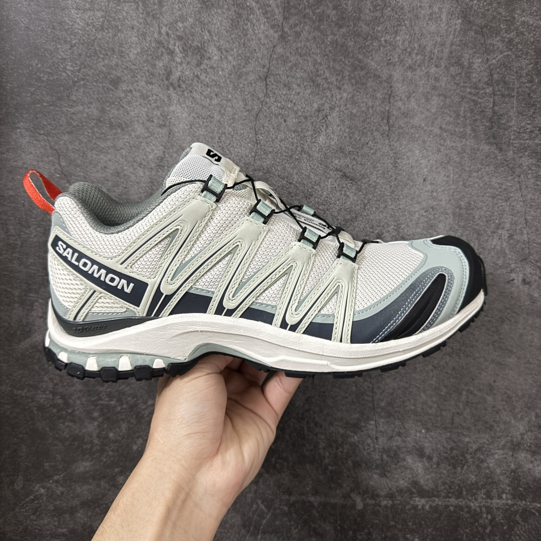 【绿x版】SALOMON XA Pro 3D ADV 萨洛蒙潮流越野机能户外功能鞋 浅绿红 492619新配色出货 纯原外贸平台特供订单 耗时半年巨作 全套原纸板楦头开发 原厂特供网布配套加持 确保原汁原味 完美呈现版型 原档数据独家私模五层组合大底 男女鞋同步官方开发至46.5 原装Ortholite轻量化鞋垫 中底布带钢印编号 原厂TPU锁扣 进口港宝加持 后跟自然饱满 还原公司包裹性 鞋面采用SENSIFT贴合技术 全方位贴合包裹脚型 鞋跟部鞋底牵引设计 提供强大的抓地性能 更适应野外崎岖不平的道路 其3D ADVANCED CHASSIS底盘 材料轻量大化 钉齿设计更具稳定性 防护性 鞋底易磨损区运用CONTAGRIP高耐磨材料 应对城市硬质路面长距离跑考验 尺码：36 36.5 37.5 38 38.5 39 40 40.5 41 42 42.5 43 44 44.5 45 46 46.5-选品中心