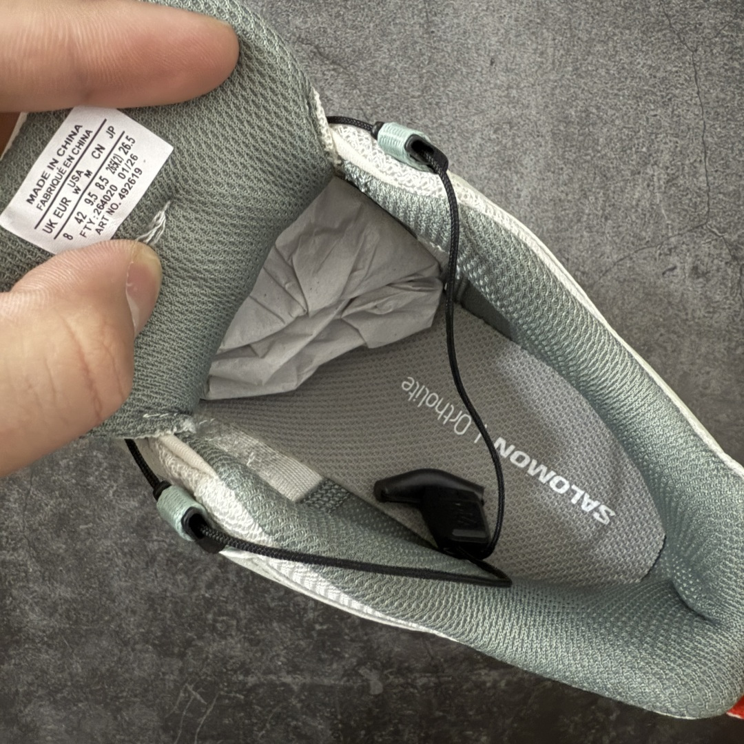 图片[7]-【绿x版】SALOMON XA Pro 3D ADV 萨洛蒙潮流越野机能户外功能鞋 浅绿红 492619新配色出货 纯原外贸平台特供订单 耗时半年巨作 全套原纸板楦头开发 原厂特供网布配套加持 确保原汁原味 完美呈现版型 原档数据独家私模五层组合大底 男女鞋同步官方开发至46.5 原装Ortholite轻量化鞋垫 中底布带钢印编号 原厂TPU锁扣 进口港宝加持 后跟自然饱满 还原公司包裹性 鞋面采用SENSIFT贴合技术 全方位贴合包裹脚型 鞋跟部鞋底牵引设计 提供强大的抓地性能 更适应野外崎岖不平的道路 其3D ADVANCED CHASSIS底盘 材料轻量大化 钉齿设计更具稳定性 防护性 鞋底易磨损区运用CONTAGRIP高耐磨材料 应对城市硬质路面长距离跑考验 尺码：36 36.5 37.5 38 38.5 39 40 40.5 41 42 42.5 43 44 44.5 45 46 46.5-选品中心