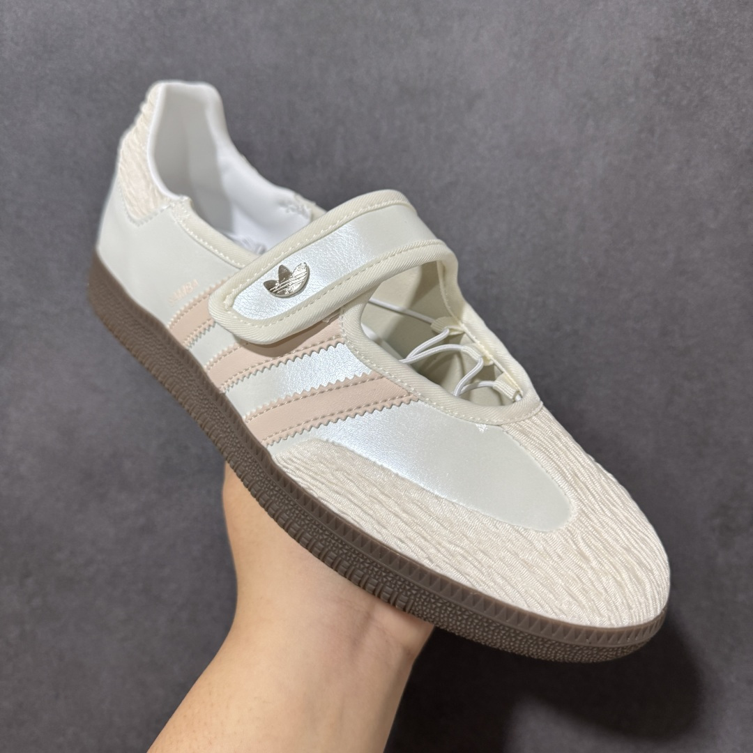 图片[3]-【公司级】阿迪达斯/三叶草Adidas Originals Samba OG Jane 桑巴舞玛丽珍系列复古魔术贴德训足球风百搭低帮休闲运动板鞋 JR4482 尺码：35 36 36.5 37 38 38.5 39 40 40.5 41-选品中心