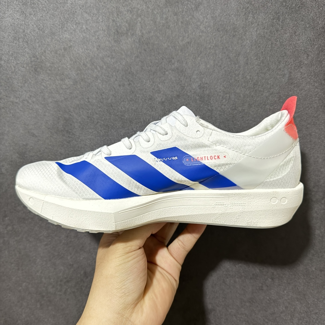 图片[2]-【公司级】adidas Adizero Japan 9 M鞋面采用网眼织物等透气材质 • 支撑稳定：鞋仓空间合理，鞋带调整好后，鞋面贴合锁定感强，能将双脚牢牢固定在中底之上；后跟海绵填充增加，对脚踝包裹感增强，提供良好的支撑与稳定性。 • 减震缓震：中底采用Lightstrike Pro材质，厚度为27mm，能有效吸收冲击力，提供良好的缓震效果和能量回馈。 • 轻质耐磨：采用轻量化设计，重量较轻，跑步时更轻松；橡胶大底搭配精心设计的防滑纹路，抓地力强，耐磨防滑性能出色。 货号：JQ0765 尺码：36 36⅔ 37⅓ 38 38⅔ 39⅓ 40 40⅔ 41⅓ 42 42⅔ 43⅓ 44 45-选品中心