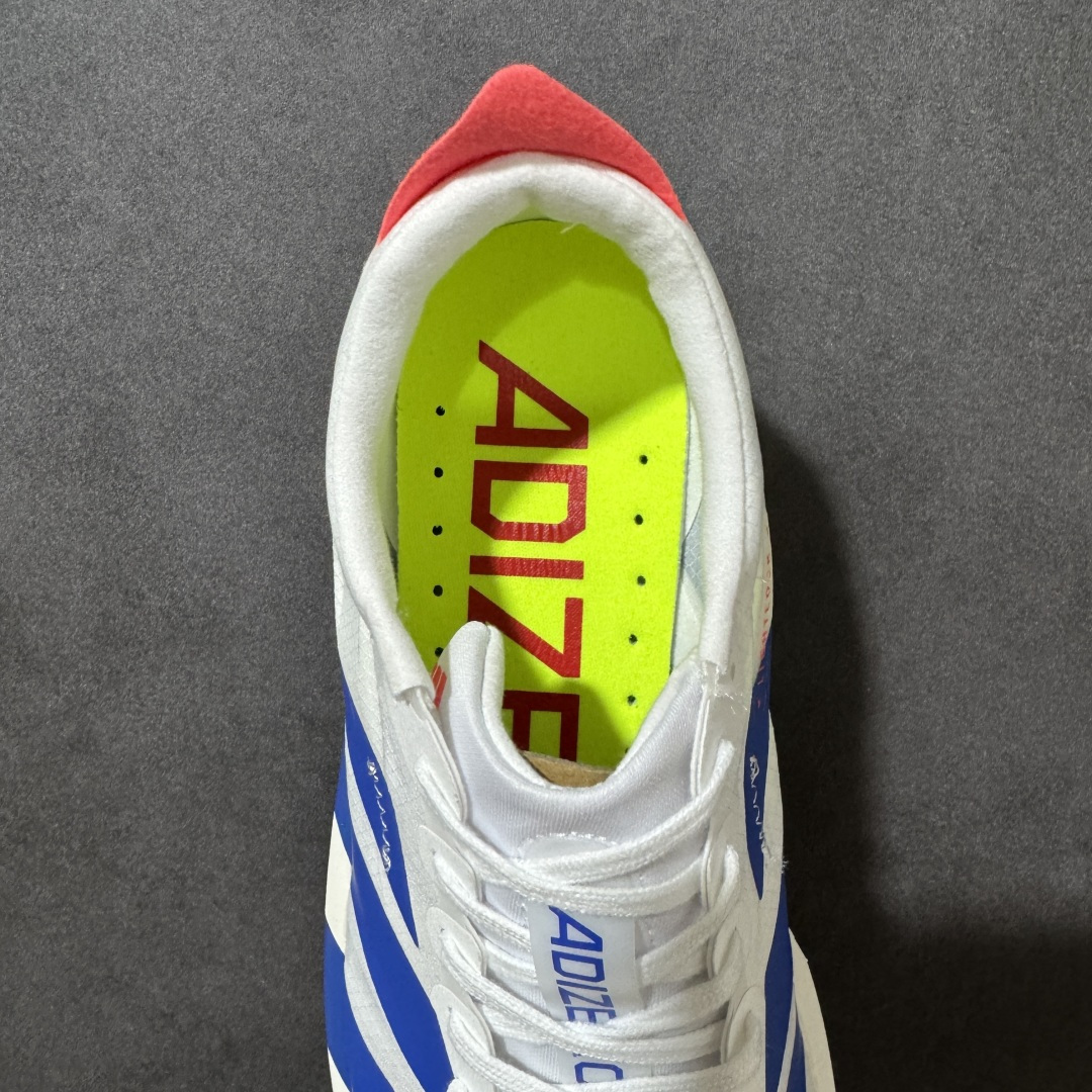 图片[6]-【公司级】adidas Adizero Japan 9 M鞋面采用网眼织物等透气材质 • 支撑稳定：鞋仓空间合理，鞋带调整好后，鞋面贴合锁定感强，能将双脚牢牢固定在中底之上；后跟海绵填充增加，对脚踝包裹感增强，提供良好的支撑与稳定性。 • 减震缓震：中底采用Lightstrike Pro材质，厚度为27mm，能有效吸收冲击力，提供良好的缓震效果和能量回馈。 • 轻质耐磨：采用轻量化设计，重量较轻，跑步时更轻松；橡胶大底搭配精心设计的防滑纹路，抓地力强，耐磨防滑性能出色。 货号：JQ0765 尺码：36 36⅔ 37⅓ 38 38⅔ 39⅓ 40 40⅔ 41⅓ 42 42⅔ 43⅓ 44 45-选品中心