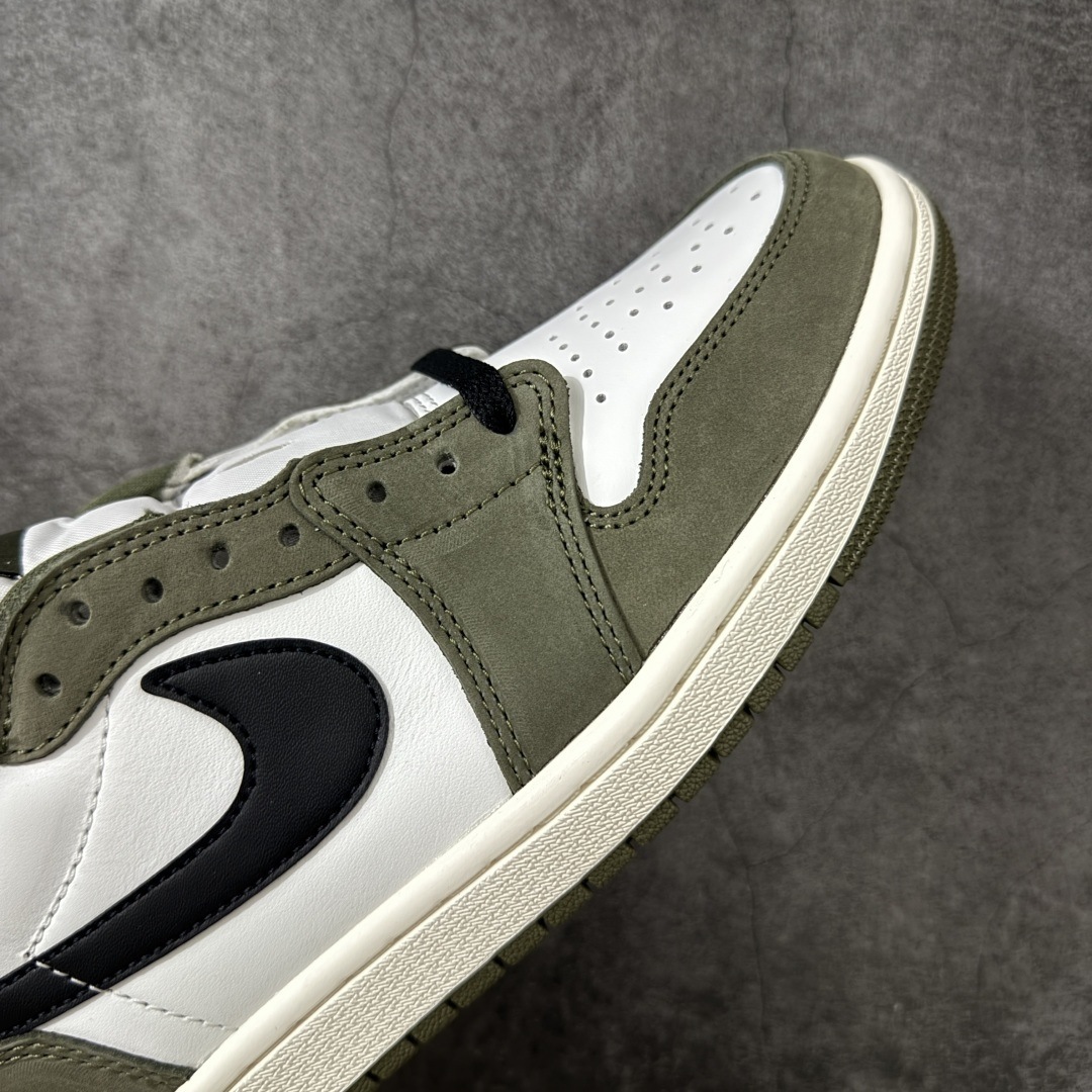 图片[6]-【莞产DG版】Nike AIR JORDAN I RETRO LOW OG AJ1乔1低帮休闲板鞋 同步官方配色 升级原楦原档案数据开发纸版楦型 采用原厂头层皮革鞋面材质 全新底模完美品相清洁度及喷漆效果 货号： HQ6998-200 尺码：40-47.5-选品中心