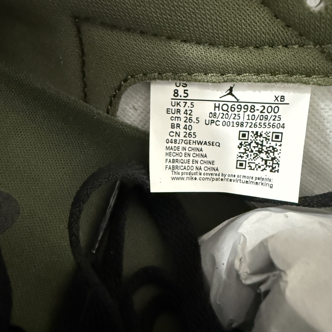 图片[8]-【莞产DG版】Nike AIR JORDAN I RETRO LOW OG AJ1乔1低帮休闲板鞋 同步官方配色 升级原楦原档案数据开发纸版楦型 采用原厂头层皮革鞋面材质 全新底模完美品相清洁度及喷漆效果 货号： HQ6998-200 尺码：40-47.5-选品中心
