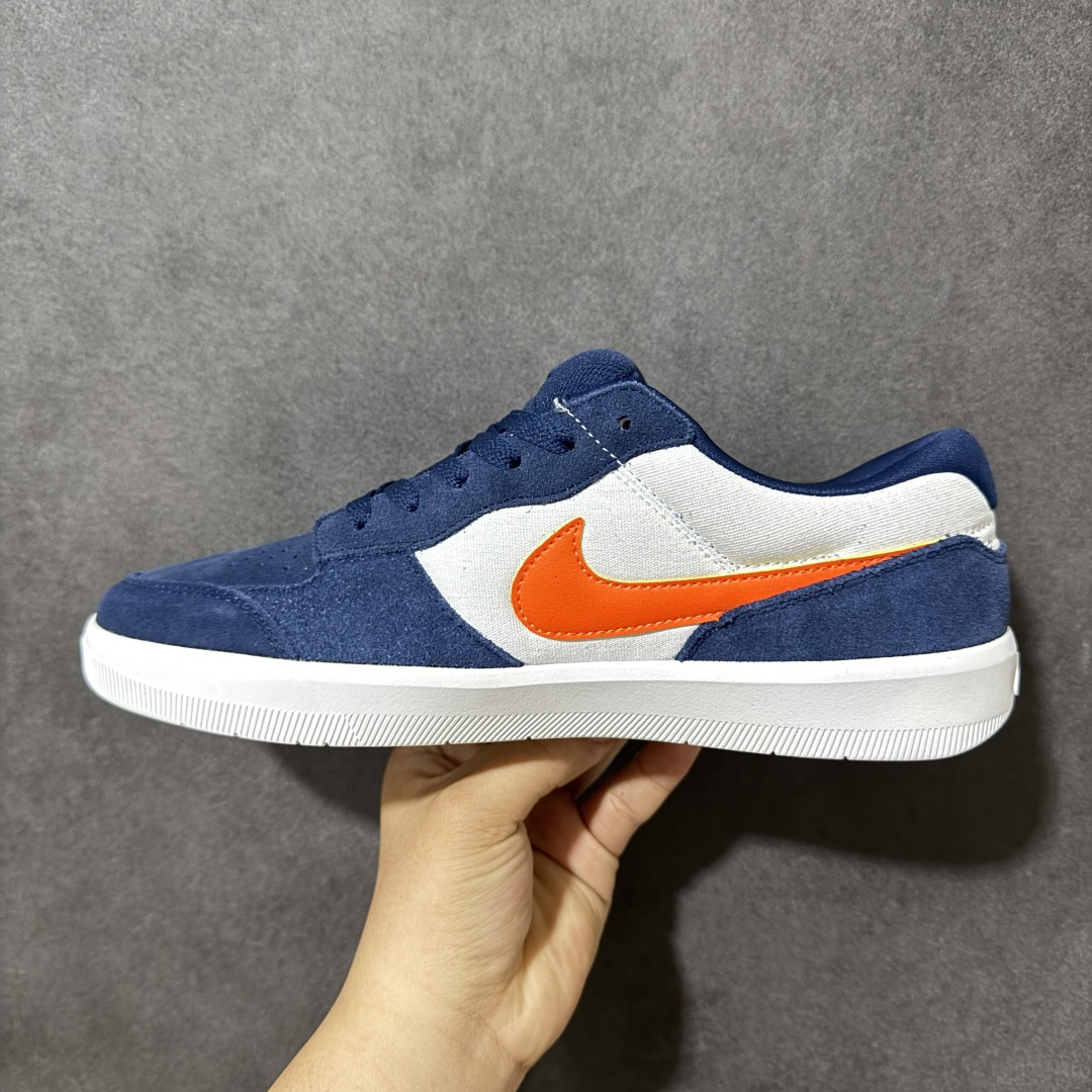 图片[2]-【公司级】Nike SB Force 58 FS-深蓝橘 硫化杯底 原楦版型 独家私模 融入打孔设计 独家独立真半码 帆布和麂皮绒面制成 浓浓复古年而不腻 经久耐穿 硫化结构则有效提升灵活性 穿上这款创意力作 助你耀动街头 为你打造彰显经典篮球风范的整体造型 货号：DV5477-400 尺码：36 36.5 37.5 38 38.5 39 40 40.5 41 42 42.5 43 44 44.5 45-选品中心