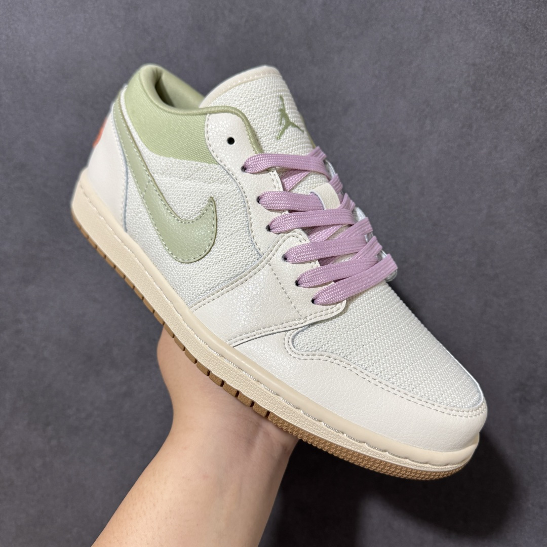 图片[3]-【K版纯原】Air Jordan AJ1 Low 低帮 II0569-100 全新流水线出品 市场第二梯队最强版 全部原鞋开发 原楦原纸板开发 全鞋电脑针车 原厂内置全掌气垫 原盒内在原标 唯一Zp原版鞋带绑法 免检产品 全新2022版型 全头层皮料 完美零毛边处理 原厂配置全掌气垫 价格定位良心 新配色陆续出货 尺码：36-46-选品中心
