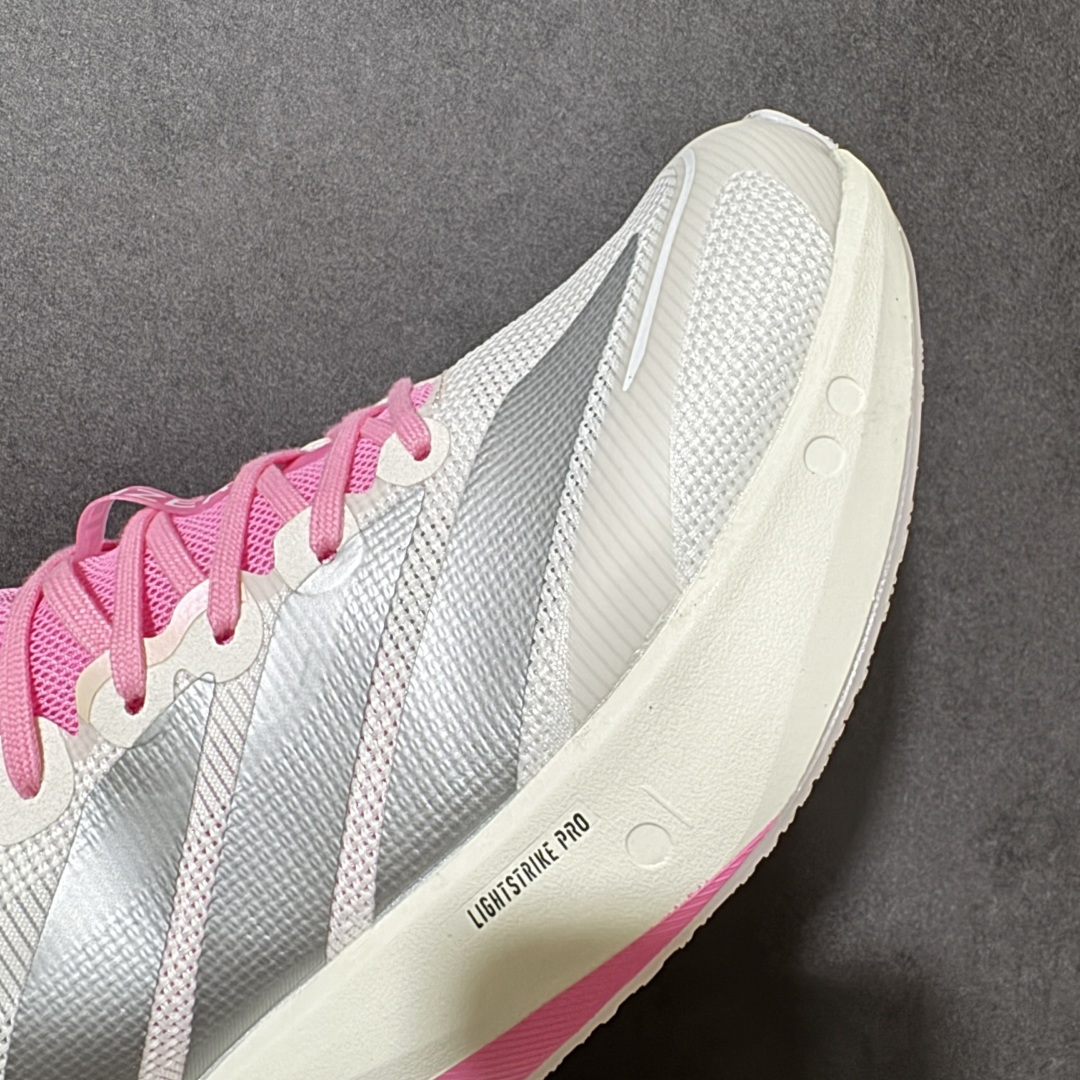 图片[8]-【公司级】adidas adizero BOSSTN 13 透气网眼竞速跑鞋Boost 缓震底 阿迪 后跟加厚 呵护脚后跟 立体保护软绵鞋口 轻松穿脱不磨脚 安全防撞包裹鞋头 符合人体结构 精心设计 行走柔软触感 货号：JQ9667 尺码：36 36.5 37 38 38.5 39 40 40.5 41 42 42.5 43 44 45 46-选品中心