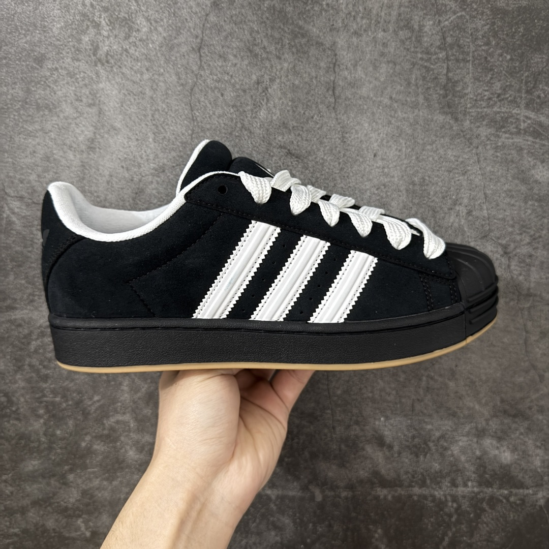 【GX纯原】adidas originals SUPERSTAR Paris 贝壳头黑白绒面 货号：KI3512 渠道正品订单 诠释市场最高工艺水平 贝壳头经典小白板鞋 专柜上架同步配色 全鞋进口头层皮料打造。区别市面普通真标版本，进出专柜无压力 尺码：35 36 36.5 37.5 38 38.5 39 4040.5 41 42 42.5 43 44 44.5 45-选品中心