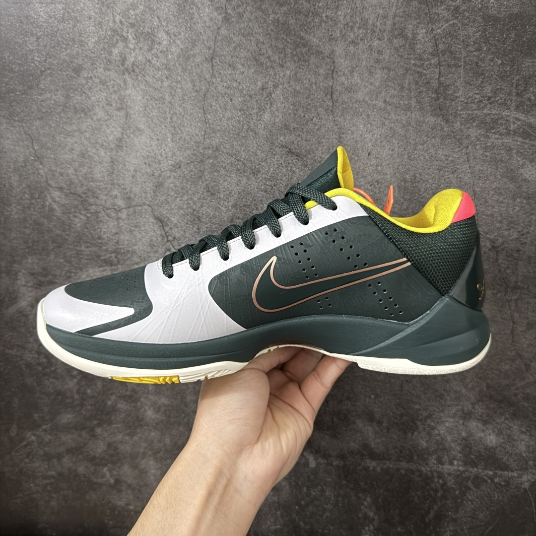 图片[2]-【Star版本】Nike Zoom Kobe 5 Protro EYBL Forest Green 灰绿 货号：CD4991-300 完美复刻公司货 前掌超大Zoom Turbo气垫 后掌EVA缓震 真正的原汁原味 还原ZP脚感 全身鞋材卡料色独家定制 唯一正确喷漆工艺Swoosh 正确凹凸蛇鳞工艺 正确鞋面渐变效果 内全置真动飞态线 独立原厂模具 最大尺码达到48.5码 首批不拼图大几率过验 亲测已过 支持各种高强度实战 无需担心 上脚价 补货周期极长 脚宽建议买大半码 科比系列前掌偏窄 不影响二次销售 支持七天无理由退换 尺码：40 40.5 41 42 42.5 43 44 44.5 45 45.5 46 47.5 48.5-选品中心